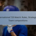 International T20 Match: Rules, Strategies, Team compositions
